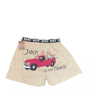 Men's PJ'S Underwear Lazy One - Junk In The Trunk Size M Brand New with Tag